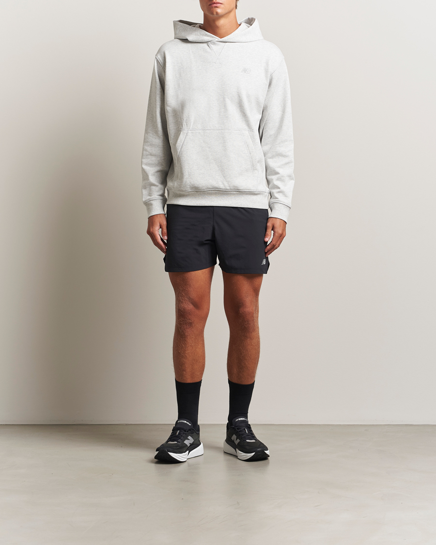 Herr | Tröjor | New Balance Running | Athletics French Terry Hoodie Grey