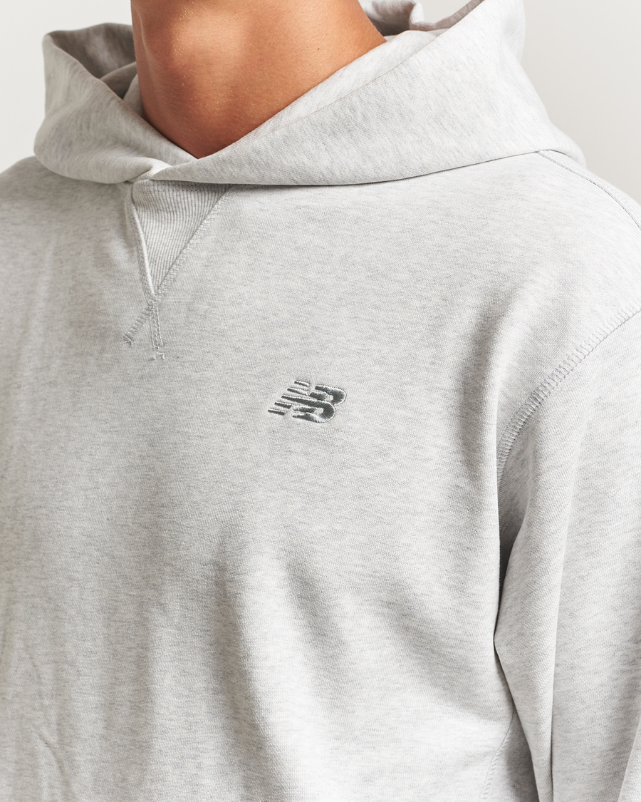 Herr | Tröjor | New Balance Running | Athletics French Terry Hoodie Grey