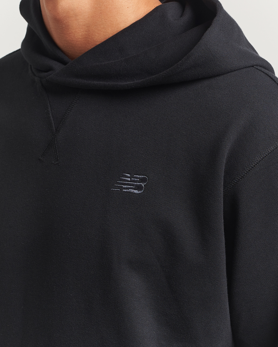 Herr | Tröjor | New Balance Running | Athletics French Terry Hoodie Black