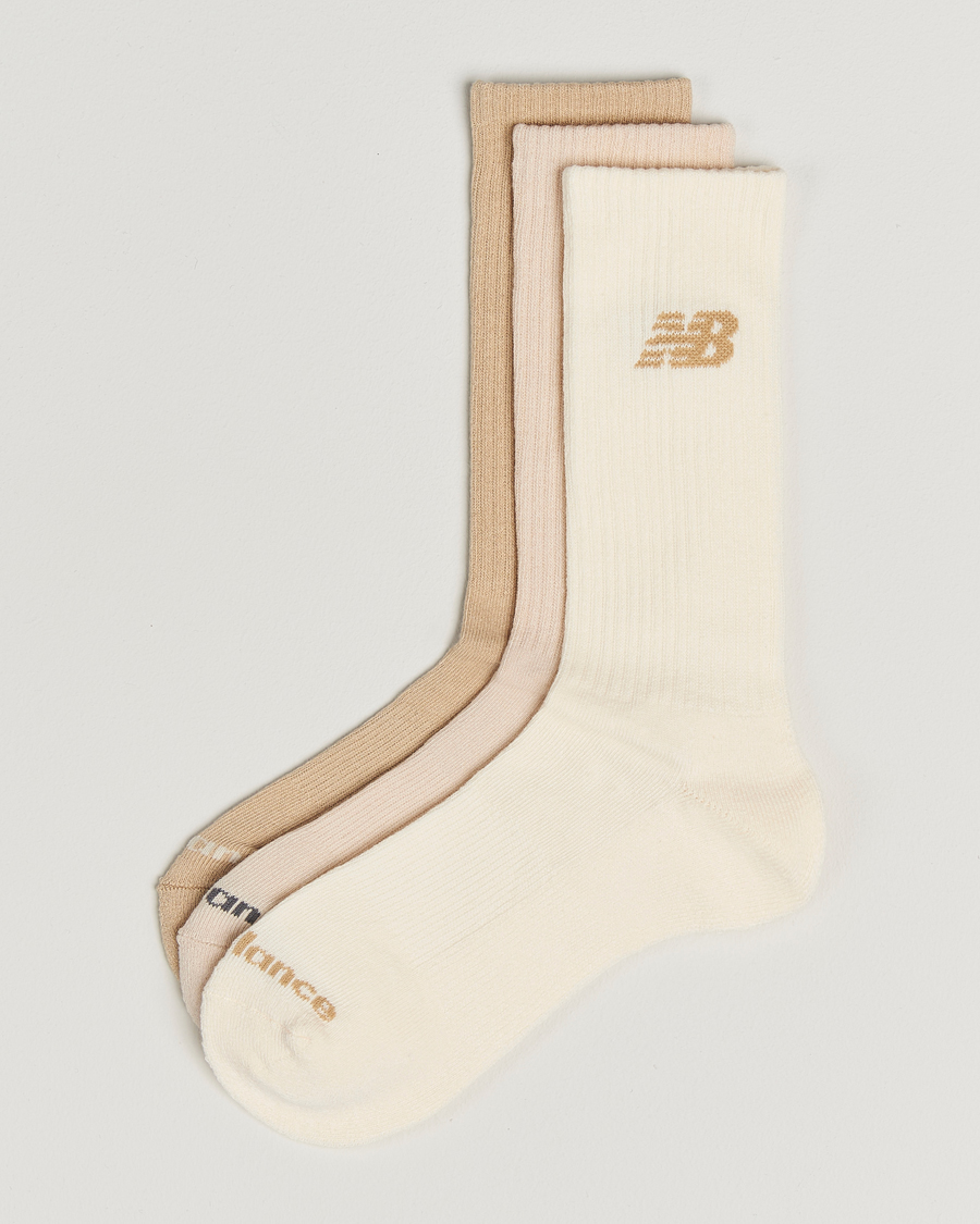 Herr | Underkläder | New Balance | 3-Pack Everyday Crew Socks Earth Multi