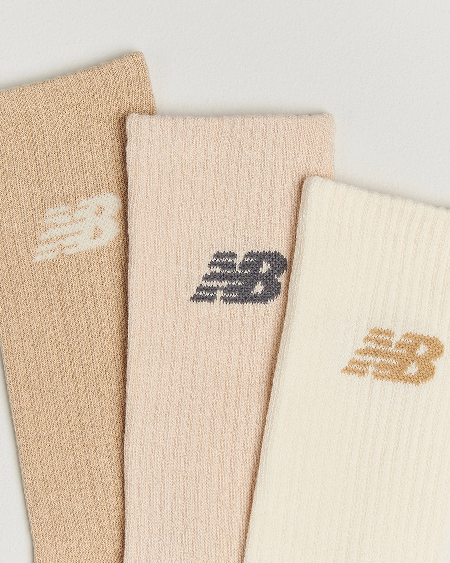 Herr | Underkläder | New Balance | 3-Pack Everyday Crew Socks Earth Multi