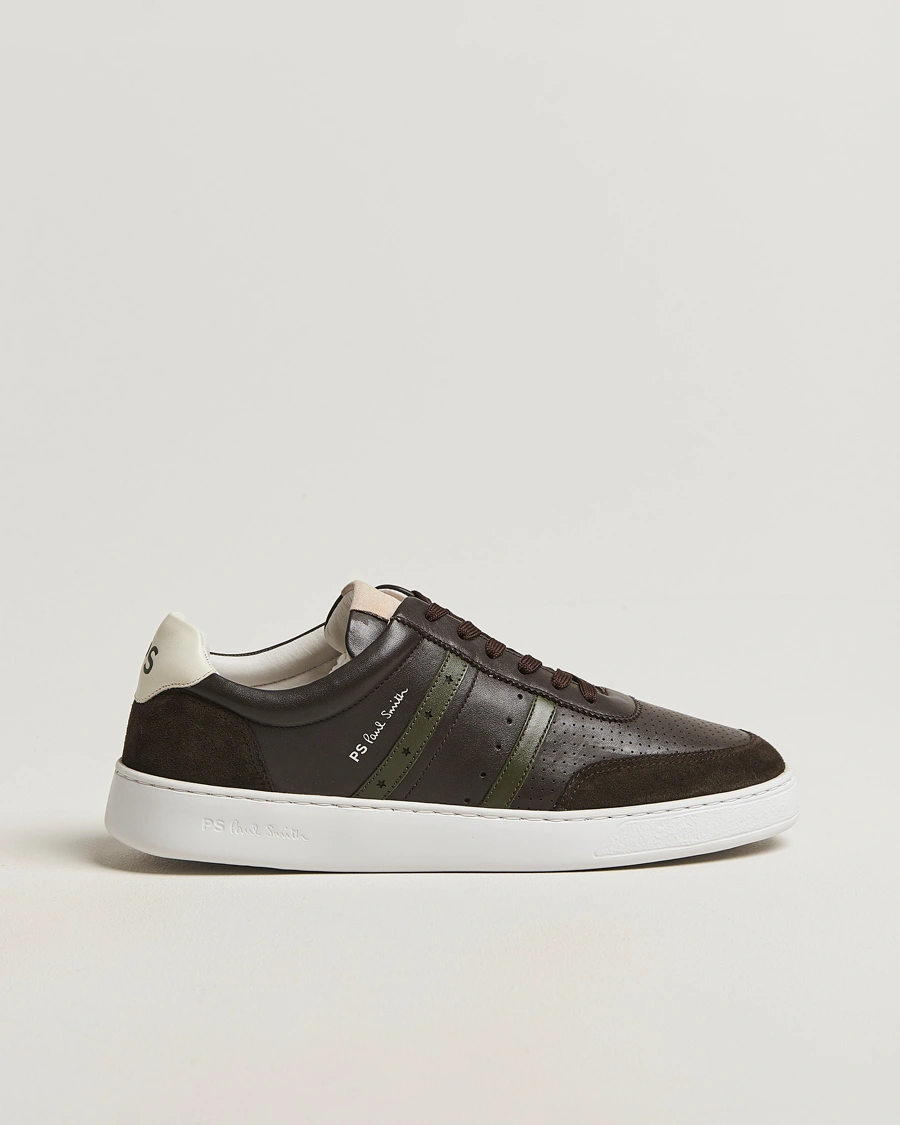 Herr | Sneakers | PS Paul Smith | Birch Leather/Suede Sneaker Brown