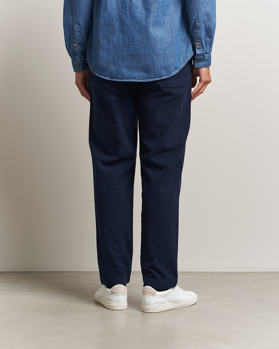 Herr | Byxor | PS Paul Smith | Cotton Worker Pants Blue