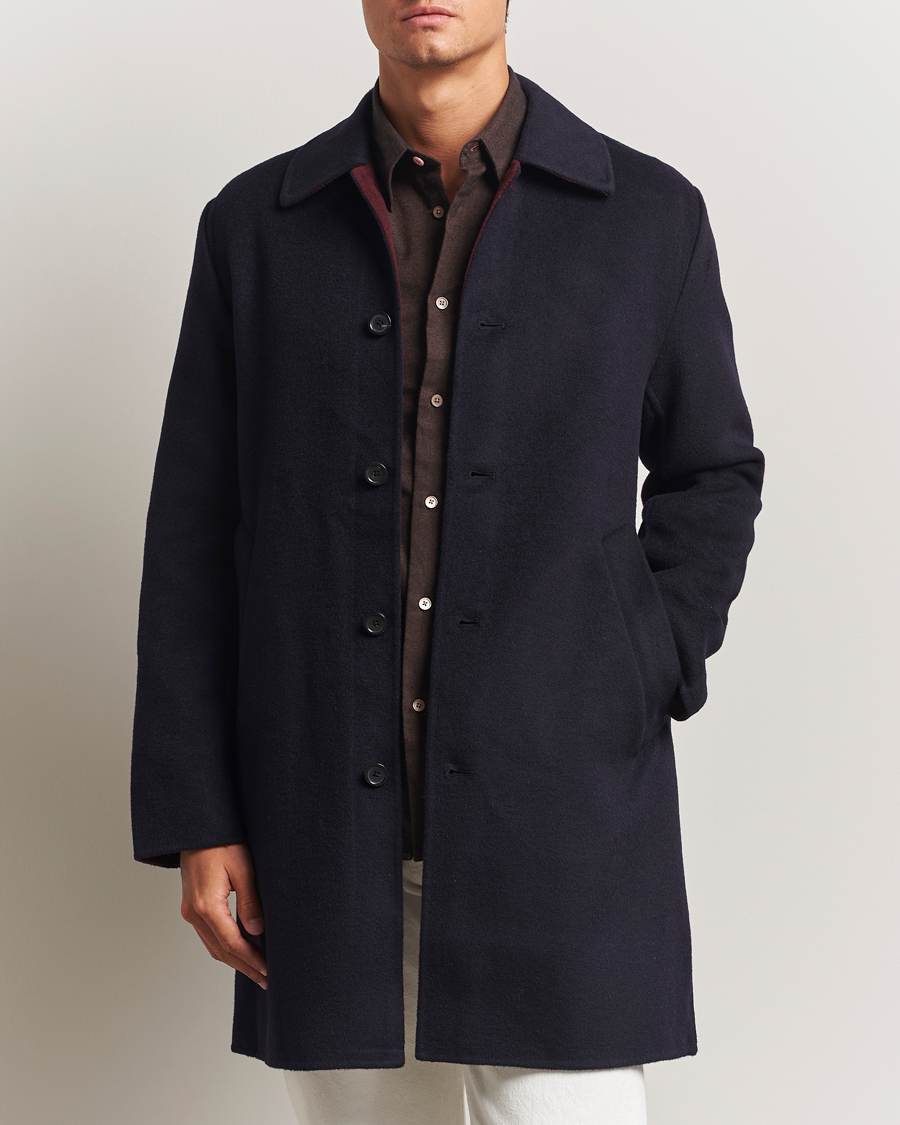 Herr | Jackor | PS Paul Smith | Wool Coat Dark Blue