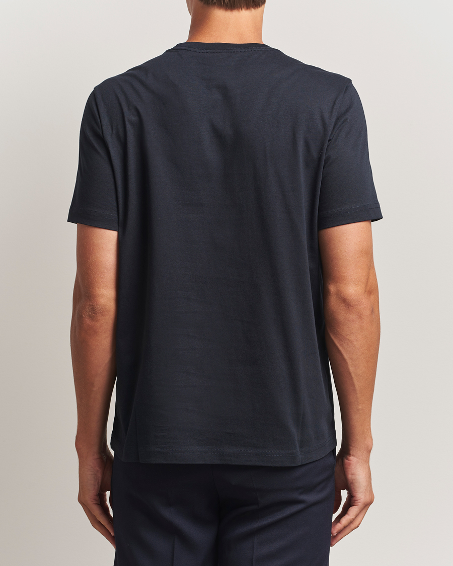 Herr | T-Shirts | PS Paul Smith | Robots Crew Neck T-Shirt Blue