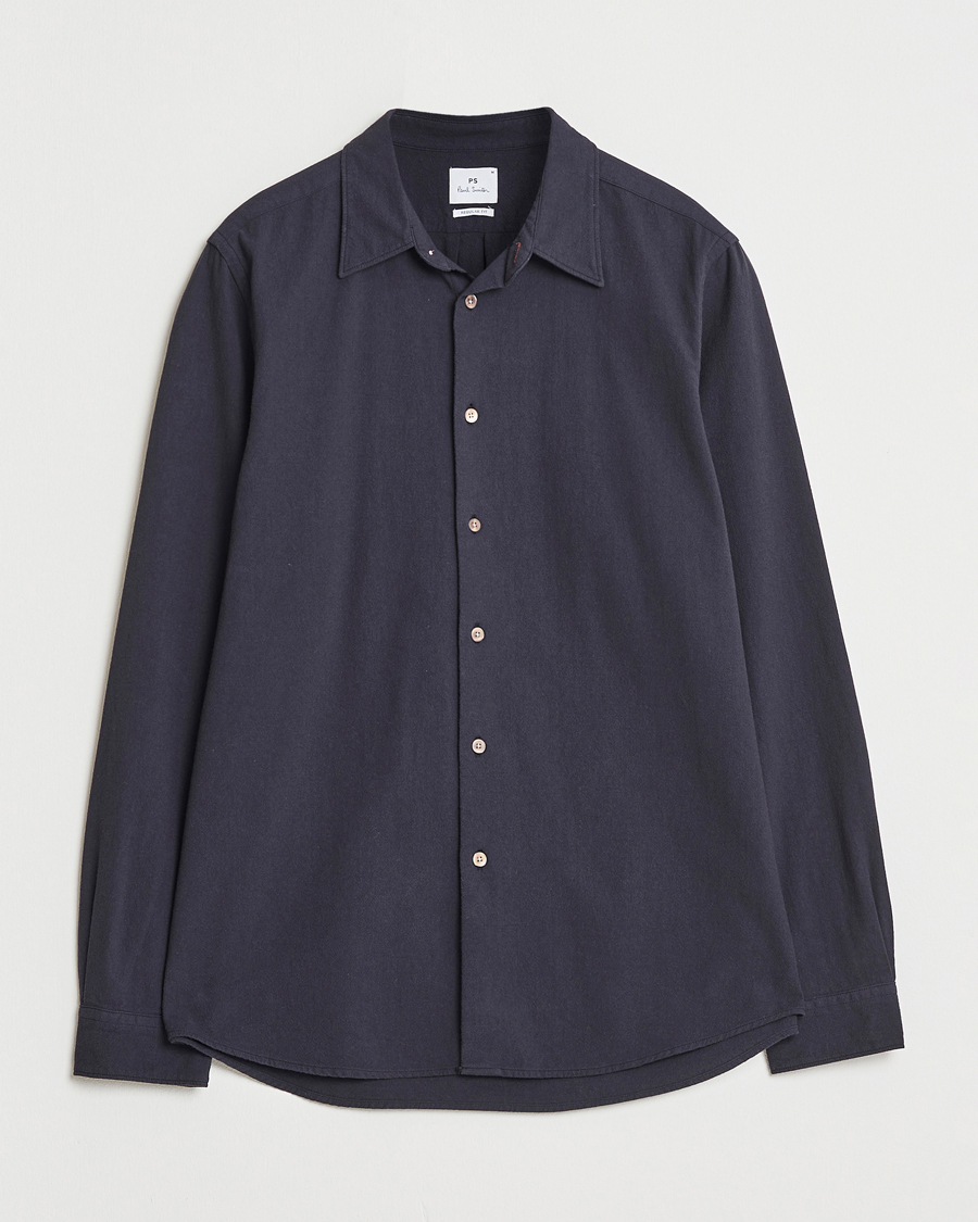 Herr | Skjortor | PS Paul Smith | Cotton Safari Shirt Blue
