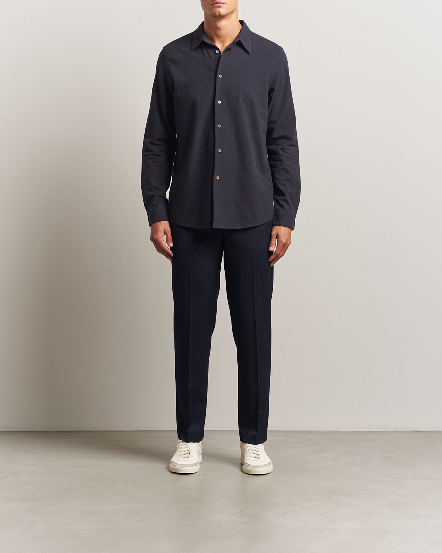 Herr | Skjortor | PS Paul Smith | Cotton Safari Shirt Blue
