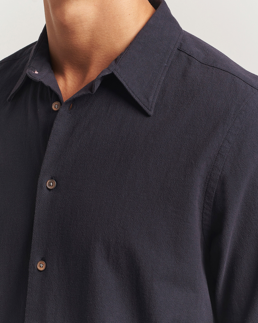 Herr | Skjortor | PS Paul Smith | Cotton Safari Shirt Blue