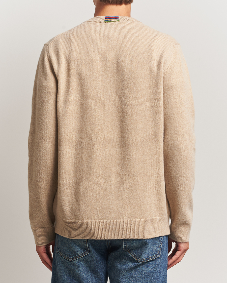 Herr | Tröjor | PS Paul Smith | Merino Knitted Cardigan Beige