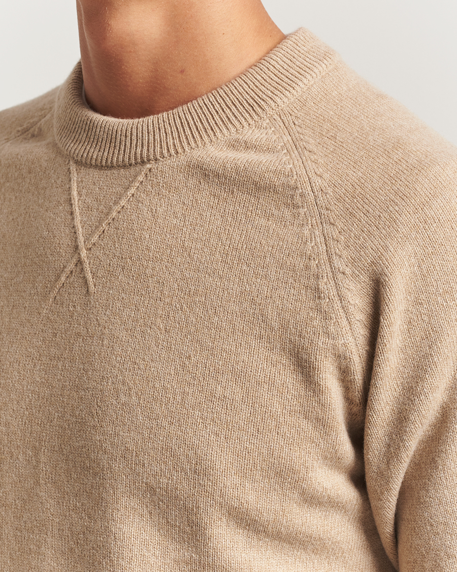 Herr | Tröjor | PS Paul Smith | Merino Knitted Sweater Beige