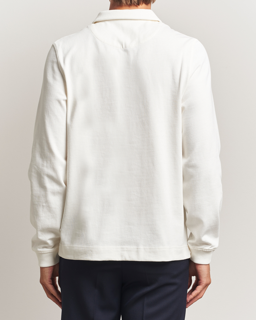 Herr | Tröjor | PS Paul Smith | Cotton Logo Rugby Sweater White