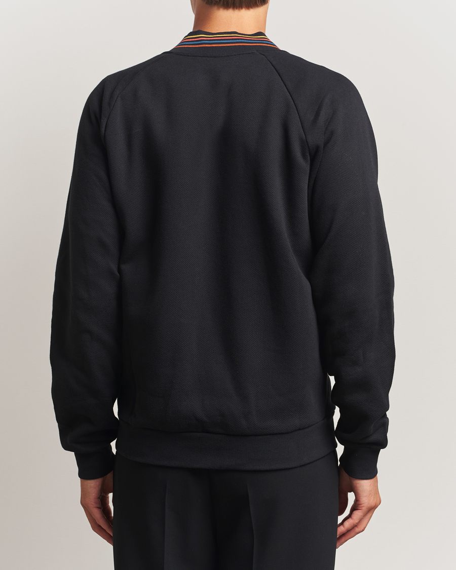 Herr | Tröjor | Paul Smith | Artist Rib Full Zip Black