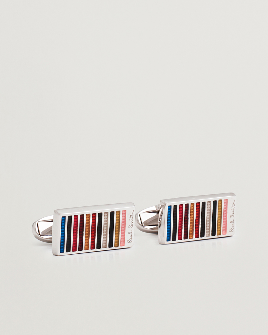 Herr | Manschettknappar | Paul Smith | Signature Cufflink Silver