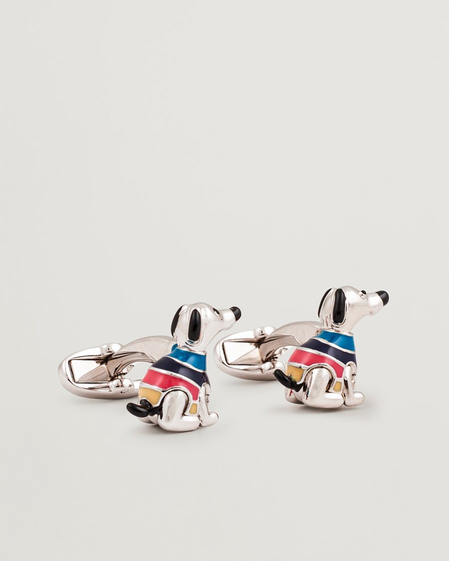 Herr | Manschettknappar | Paul Smith | Signature Dog Cufflink Silver