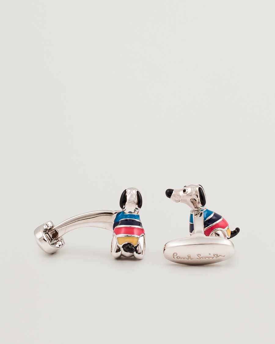 Herr | Manschettknappar | Paul Smith | Signature Dog Cufflink Silver