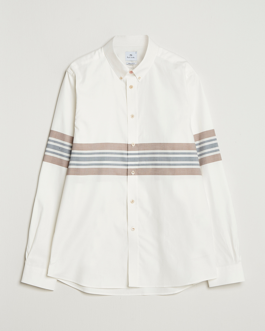 Herr | Skjortor | PS Paul Smith | Cotton Button Down Shirt White