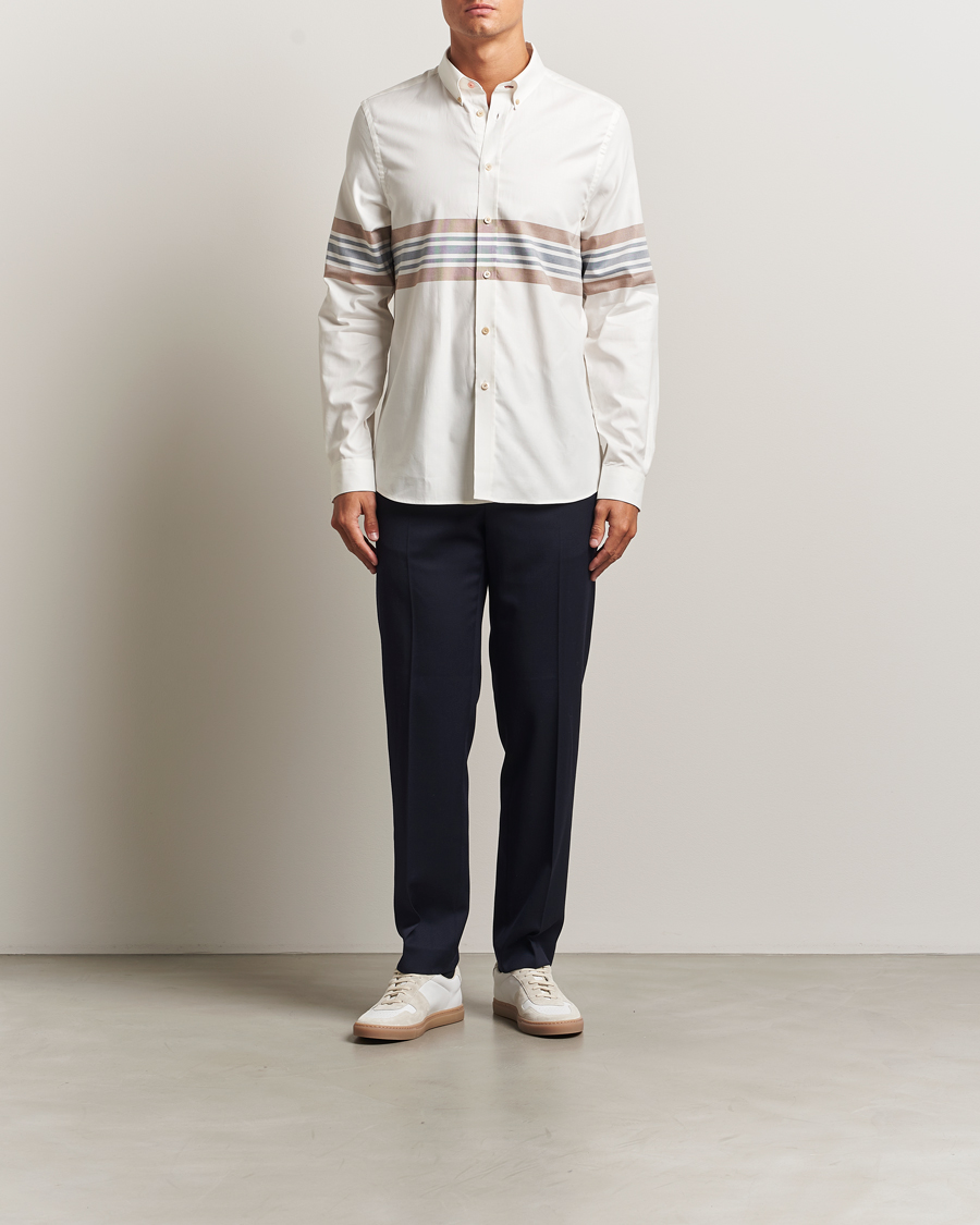 Herr | Skjortor | PS Paul Smith | Cotton Button Down Shirt White