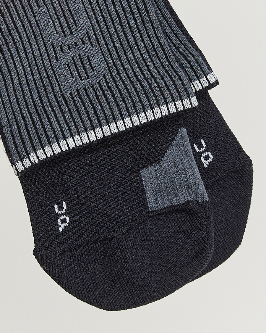 Herr | Underkläder | On | Performance Run Sock Mid Black