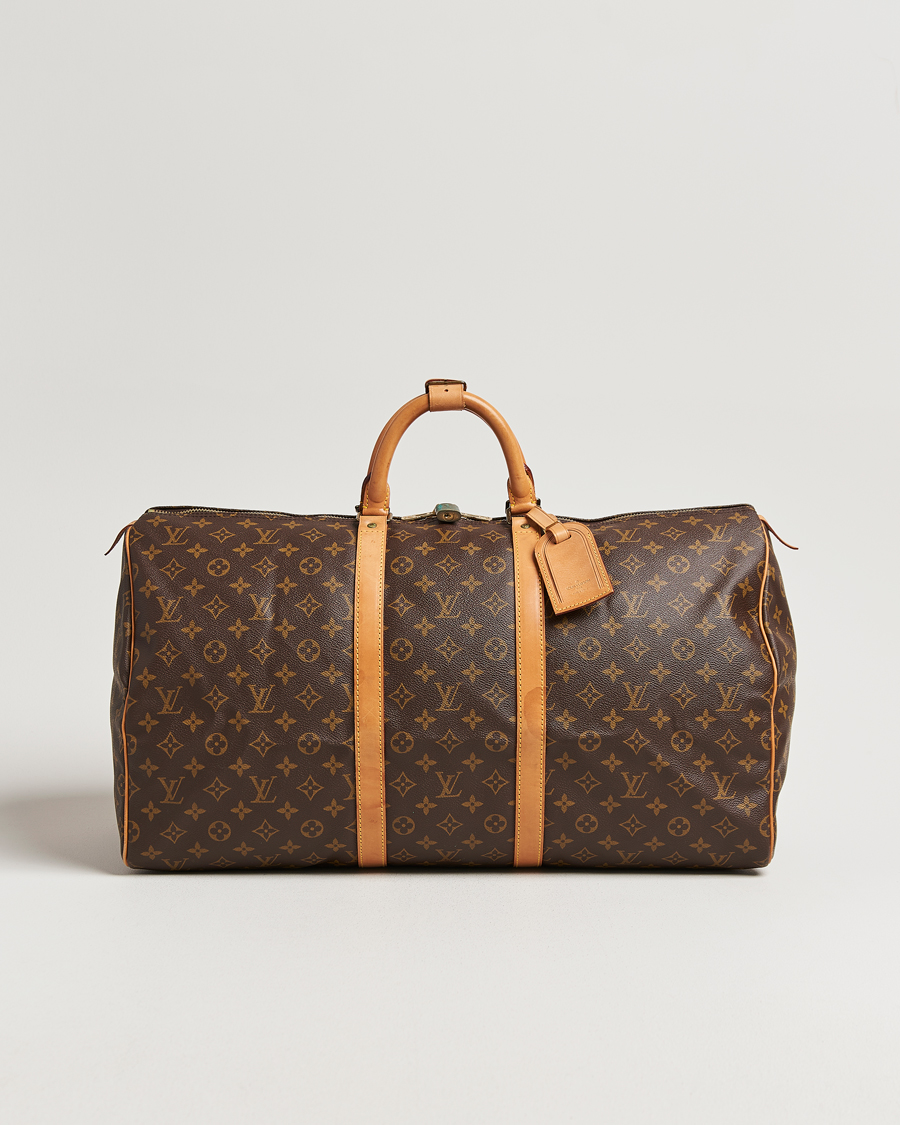 Herr | Pre-Owned & Vintage Bags | Louis Vuitton Pre-Owned | Keepall 55 Monogram