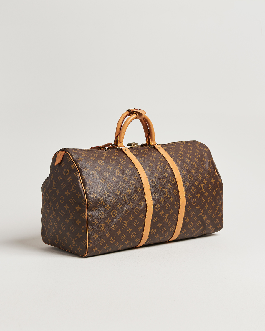 Herr | Pre-Owned & Vintage Bags | Louis Vuitton Pre-Owned | Keepall 55 Monogram