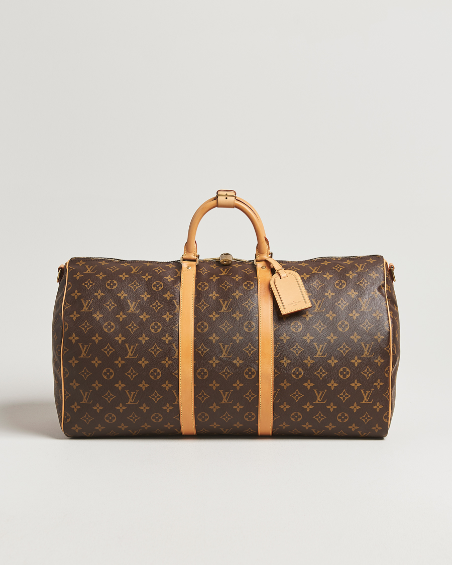 Herr | Pre-Owned & Vintage Bags | Louis Vuitton Pre-Owned | Keepall Bandoulière 55 Monogram