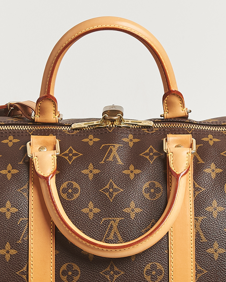 Herr | Pre-Owned & Vintage Bags | Louis Vuitton Pre-Owned | Keepall Bandoulière 55 Monogram