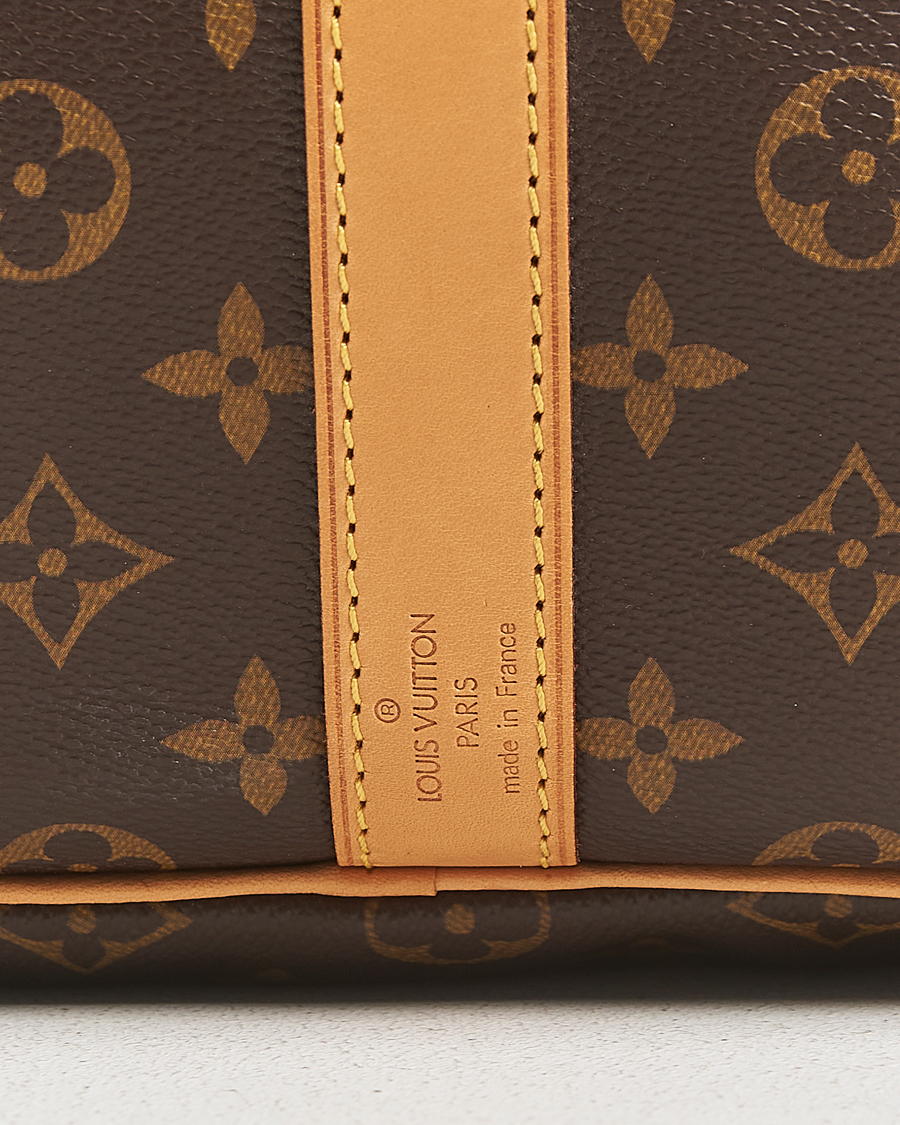 Herr | Pre-Owned & Vintage Bags | Louis Vuitton Pre-Owned | Keepall Bandoulière 55 Monogram