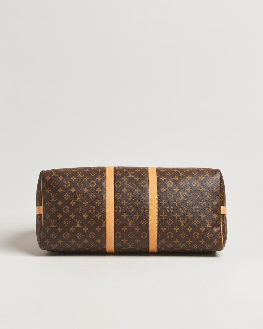 Herr | Pre-Owned & Vintage Bags | Louis Vuitton Pre-Owned | Keepall Bandoulière 55 Monogram