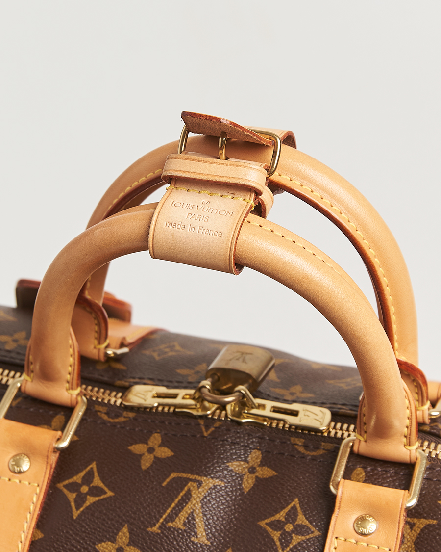 Herr | Pre-Owned & Vintage Bags | Louis Vuitton Pre-Owned | Keepall Bandoulière 55 Monogram