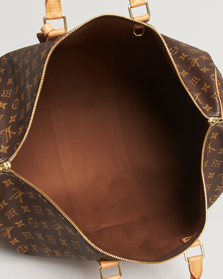 Herr | Pre-Owned & Vintage Bags | Louis Vuitton Pre-Owned | Keepall Bandoulière 55 Monogram
