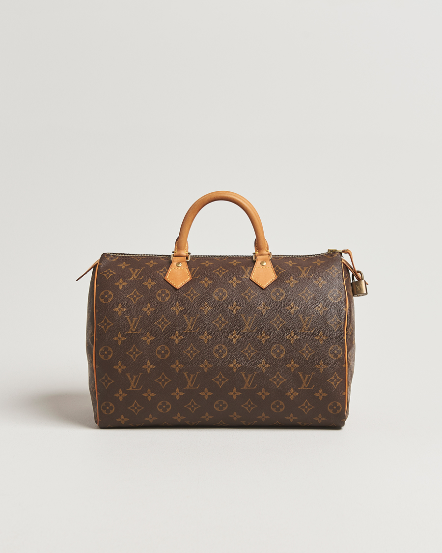 Herr | Pre-Owned & Vintage Bags | Louis Vuitton Pre-Owned | Speedy 35 Monogram