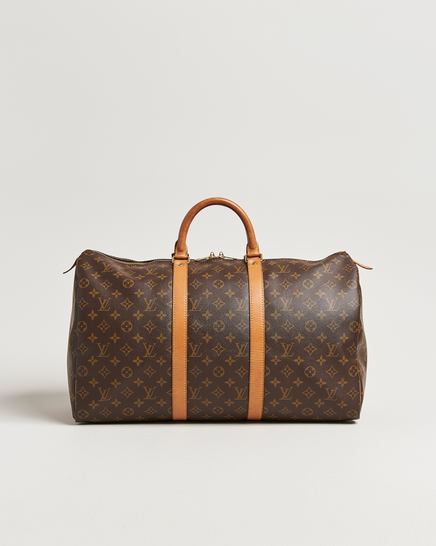 Herr | Pre-Owned & Vintage Bags | Louis Vuitton Pre-Owned | Keepall 50 Monogram