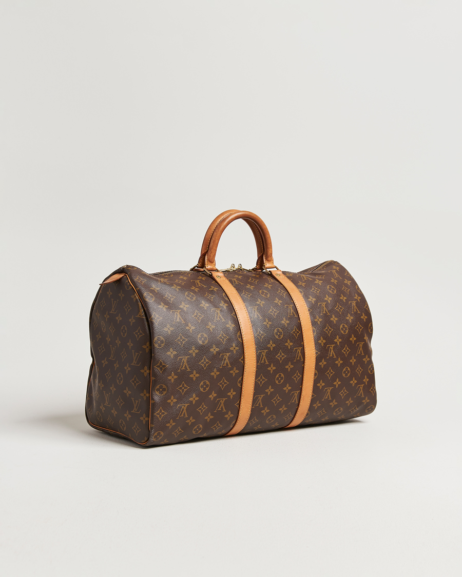 Herr | Pre-Owned & Vintage Bags | Louis Vuitton Pre-Owned | Keepall 50 Monogram