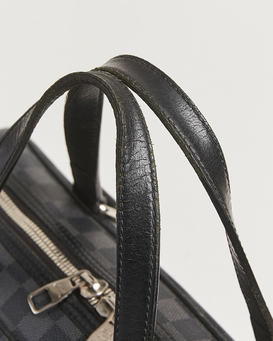 Herr | Pre-Owned & Vintage Bags | Louis Vuitton Pre-Owned | Jorn Porte Documents Damier Graphite