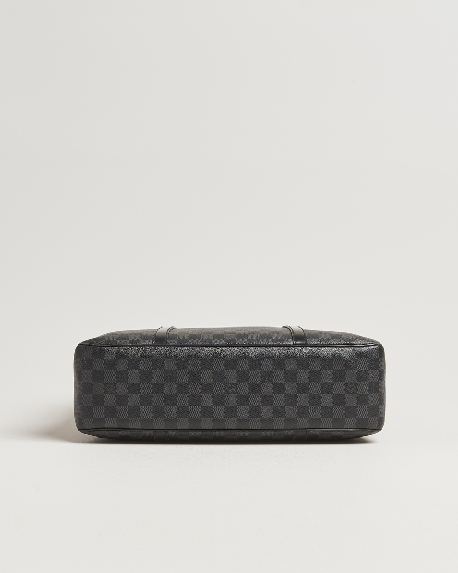 Herr | Pre-Owned & Vintage Bags | Louis Vuitton Pre-Owned | Jorn Porte Documents Damier Graphite
