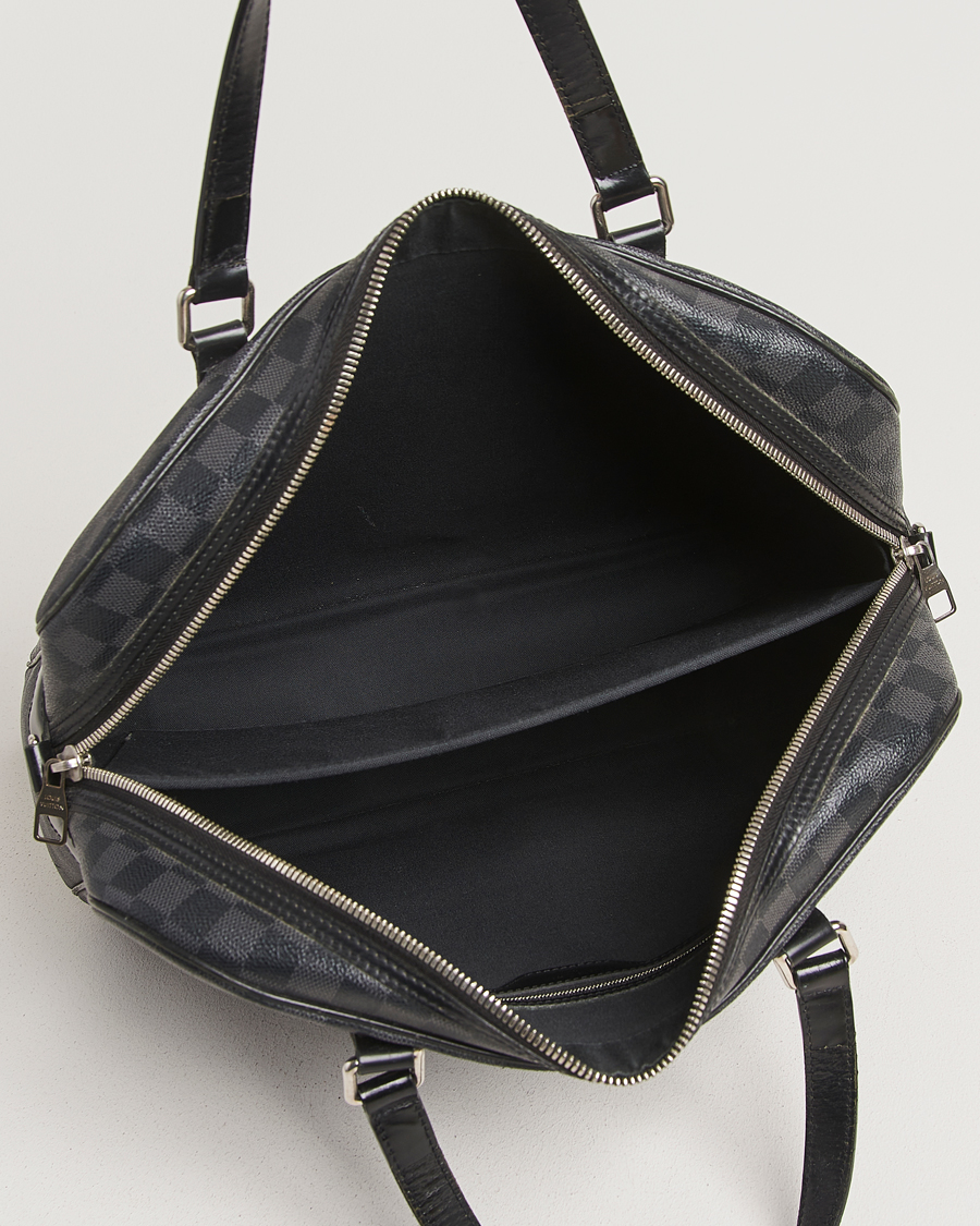 Herr | Pre-Owned & Vintage Bags | Louis Vuitton Pre-Owned | Jorn Porte Documents Damier Graphite