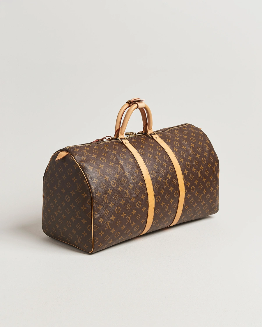 Herr | Pre-Owned & Vintage Bags | Louis Vuitton Pre-Owned | Keepall 55 Monogram