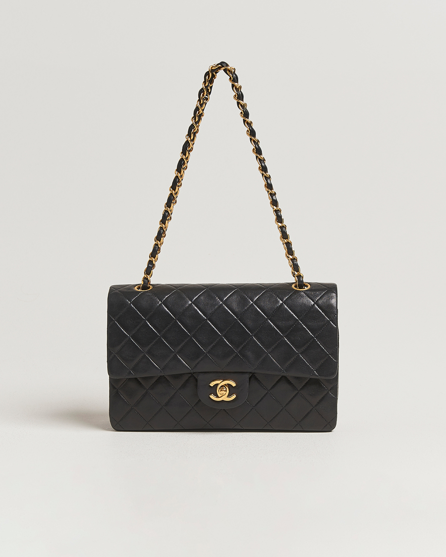 Herr | Pre-Owned & Vintage Bags | Chanel Pre-Owned | Classic Double Flap Medium Black