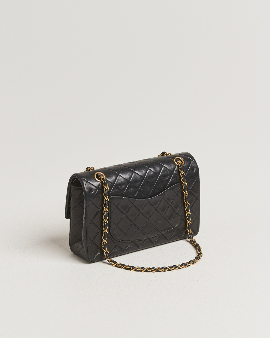 Herr | Pre-Owned & Vintage Bags | Chanel Pre-Owned | Classic Double Flap Medium Black