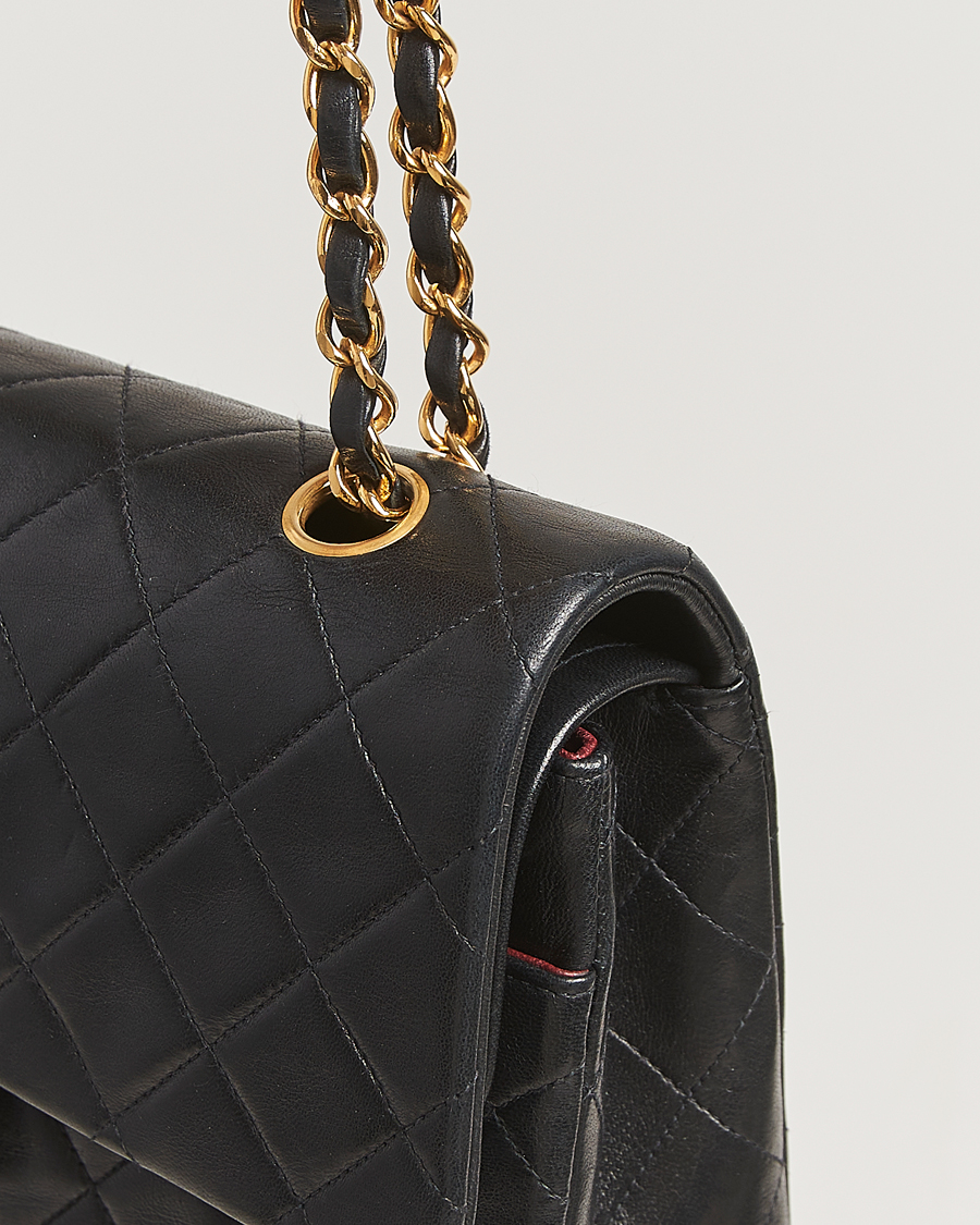 Herr | Pre-Owned & Vintage Bags | Chanel Pre-Owned | Classic Double Flap Medium Black