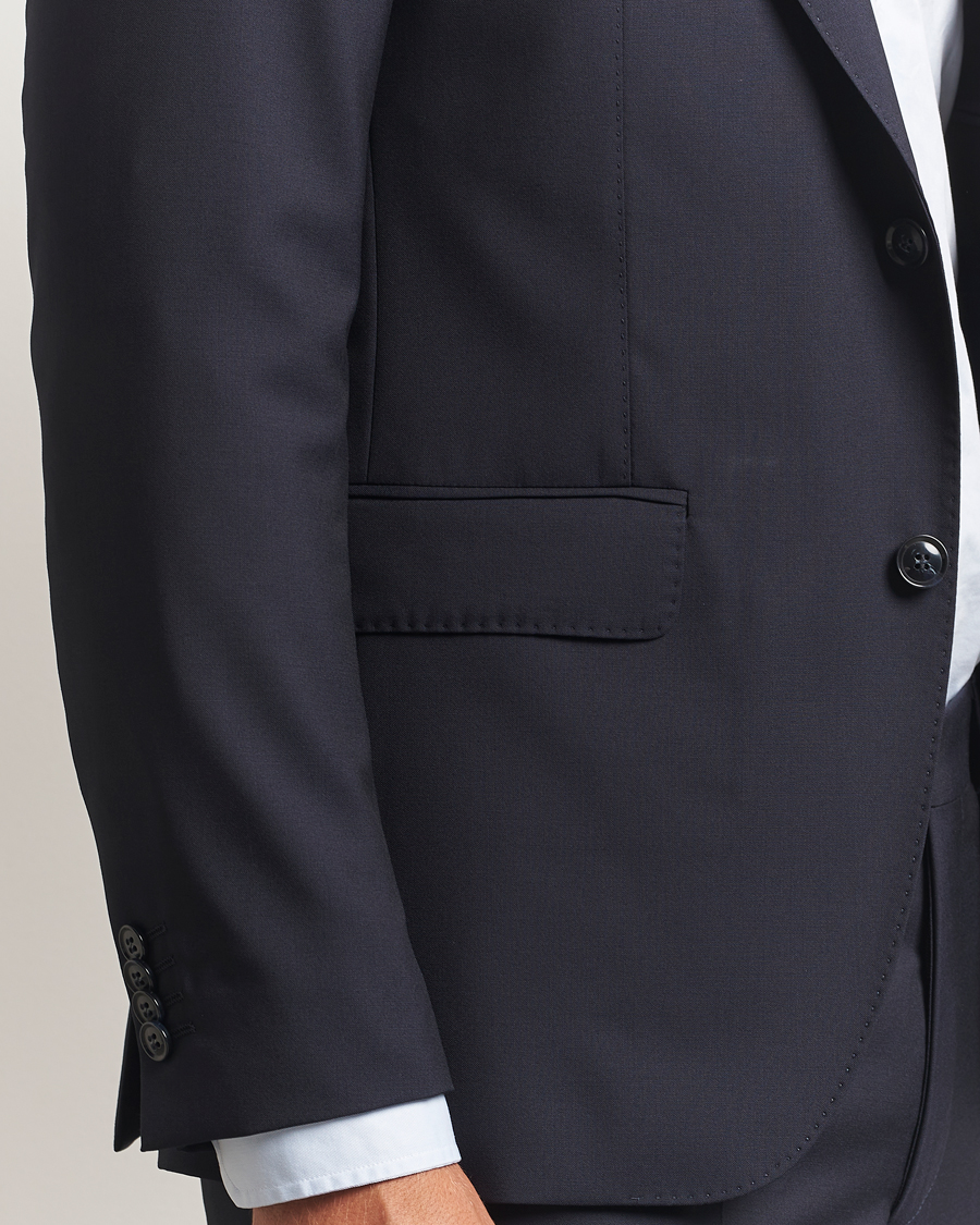 Herr | Kavajer | Oscar Jacobson | Ego Wool Blazer Navy