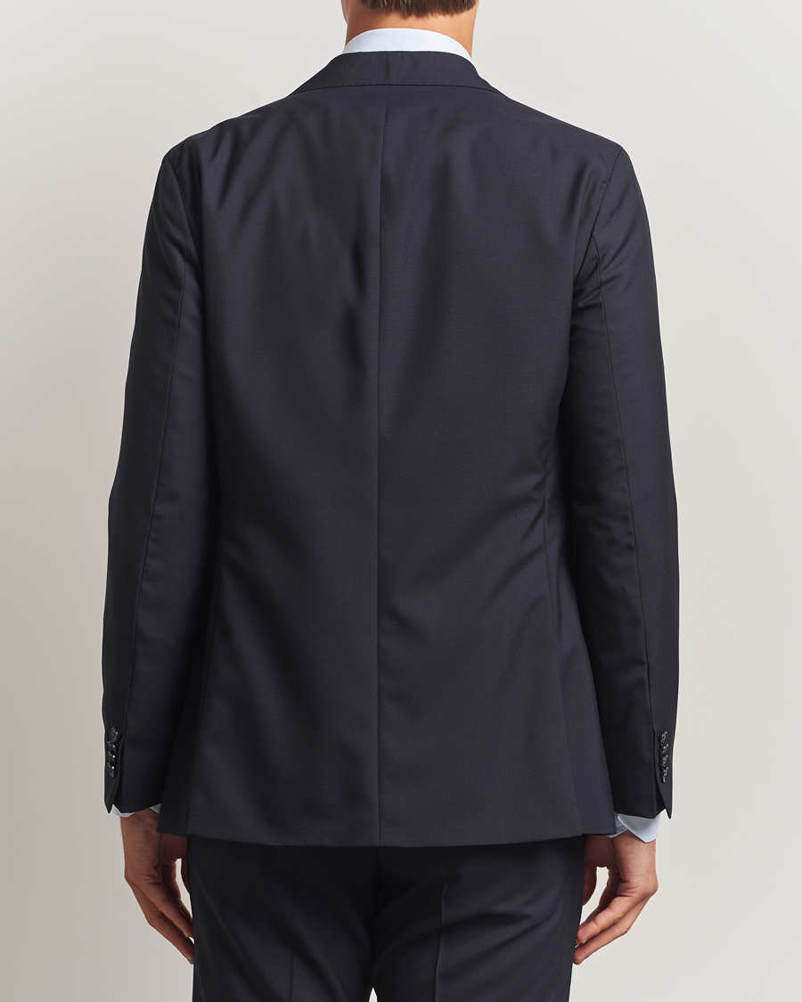 Herr | Kavajer | Oscar Jacobson | Fogerty Wool Blazer Navy