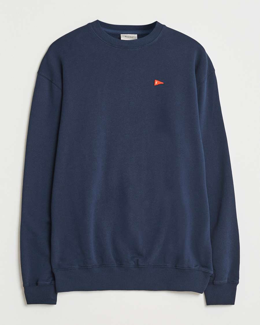 Herr | Tröjor | Forét | Flag Sweatshirt Navy