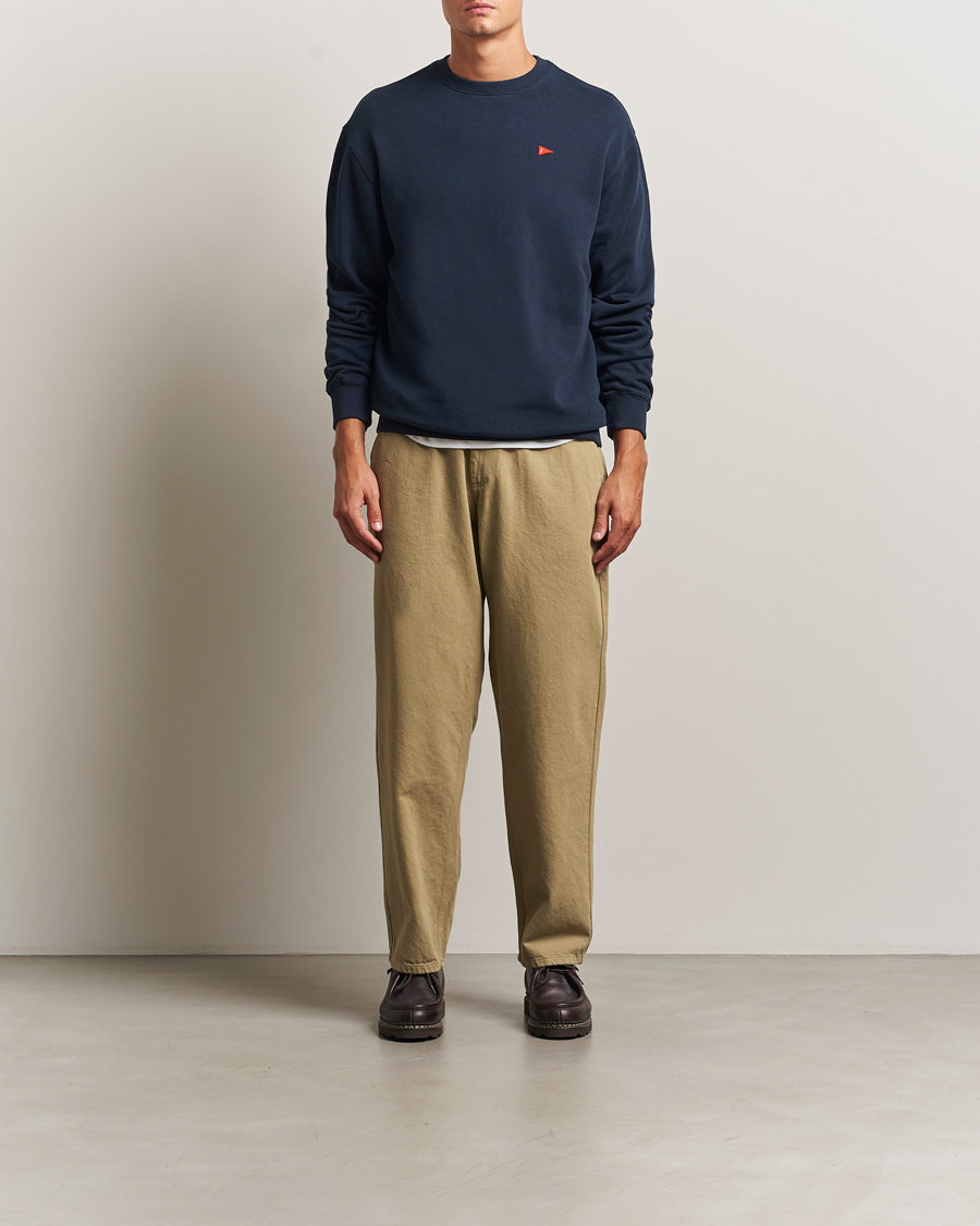 Herr | Tröjor | Forét | Flag Sweatshirt Navy