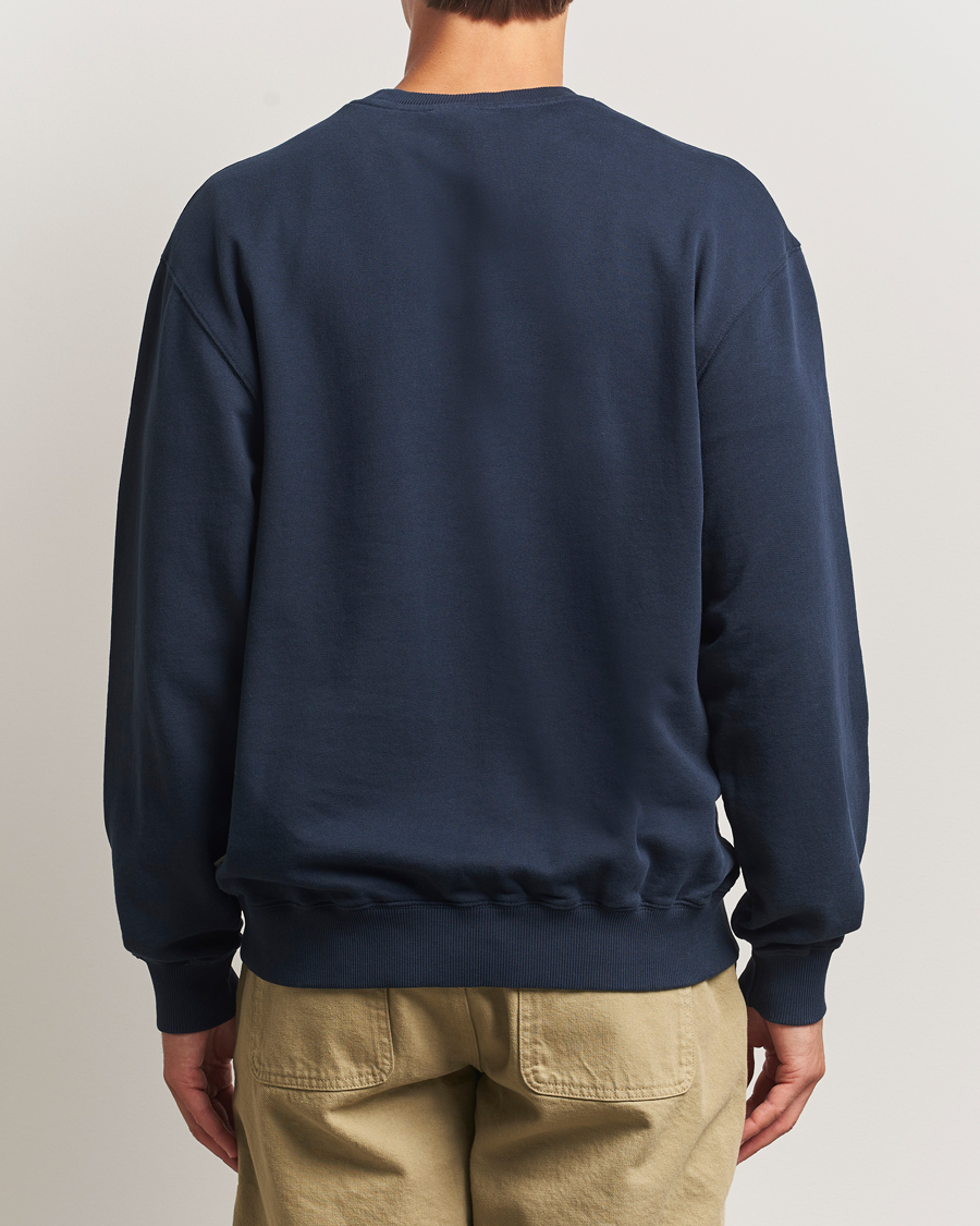 Herr | Tröjor | Forét | Flag Sweatshirt Navy