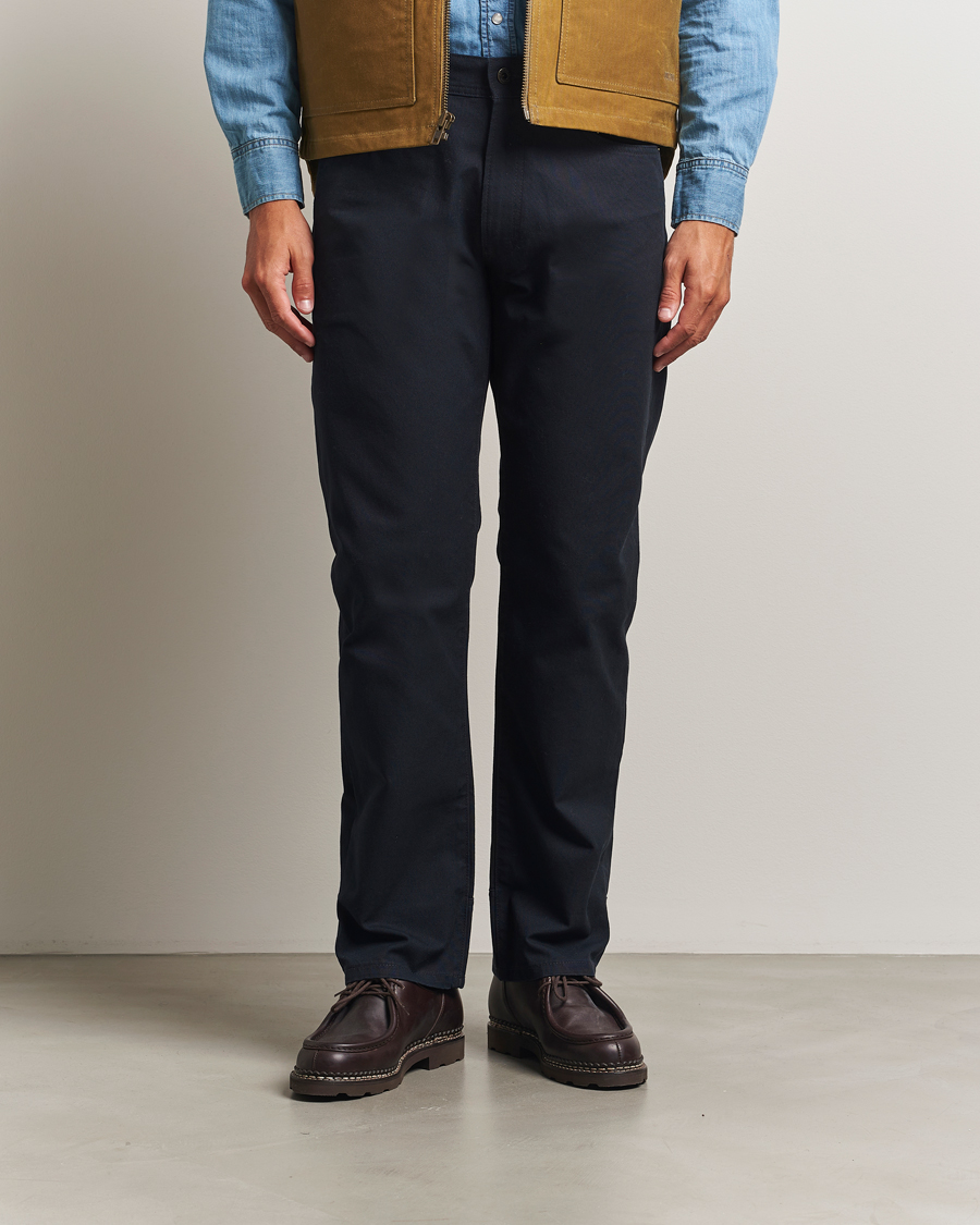 Herr | Byxor | Filson | Dry Tin 5 Pocket Pants Blue