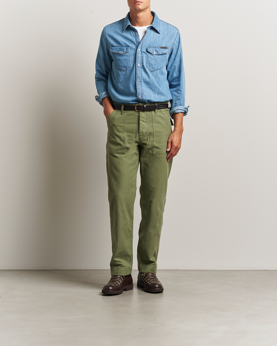 Herr | Byxor | Filson | Field Supply Pants Green