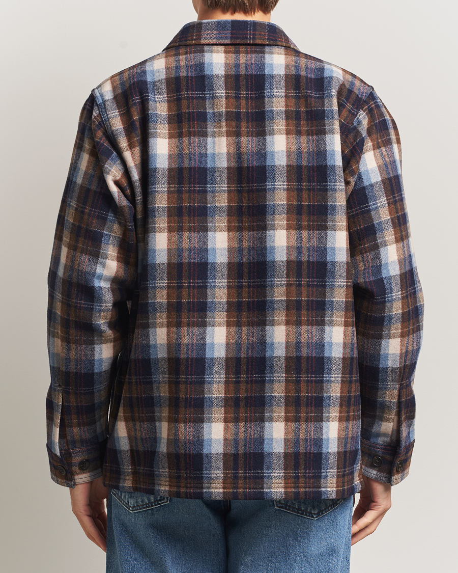 Herr | Skjortor | Filson | Checked Wool Jac Shirt Brown Multi