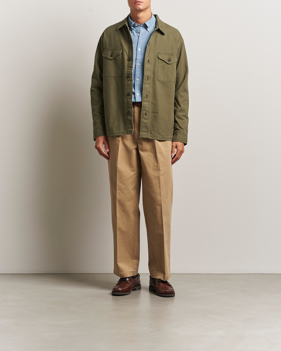 Herr | Skjortor | Filson | Clarkston Brushed Jac Shirt Surplus Green