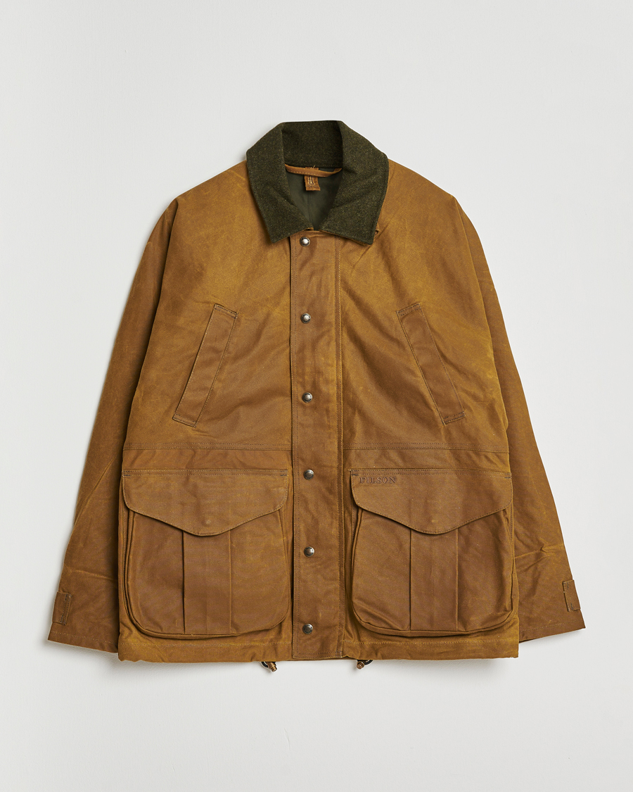 Herr | Jackor | Filson | Tin Cloth Field Jacket Dark Tan